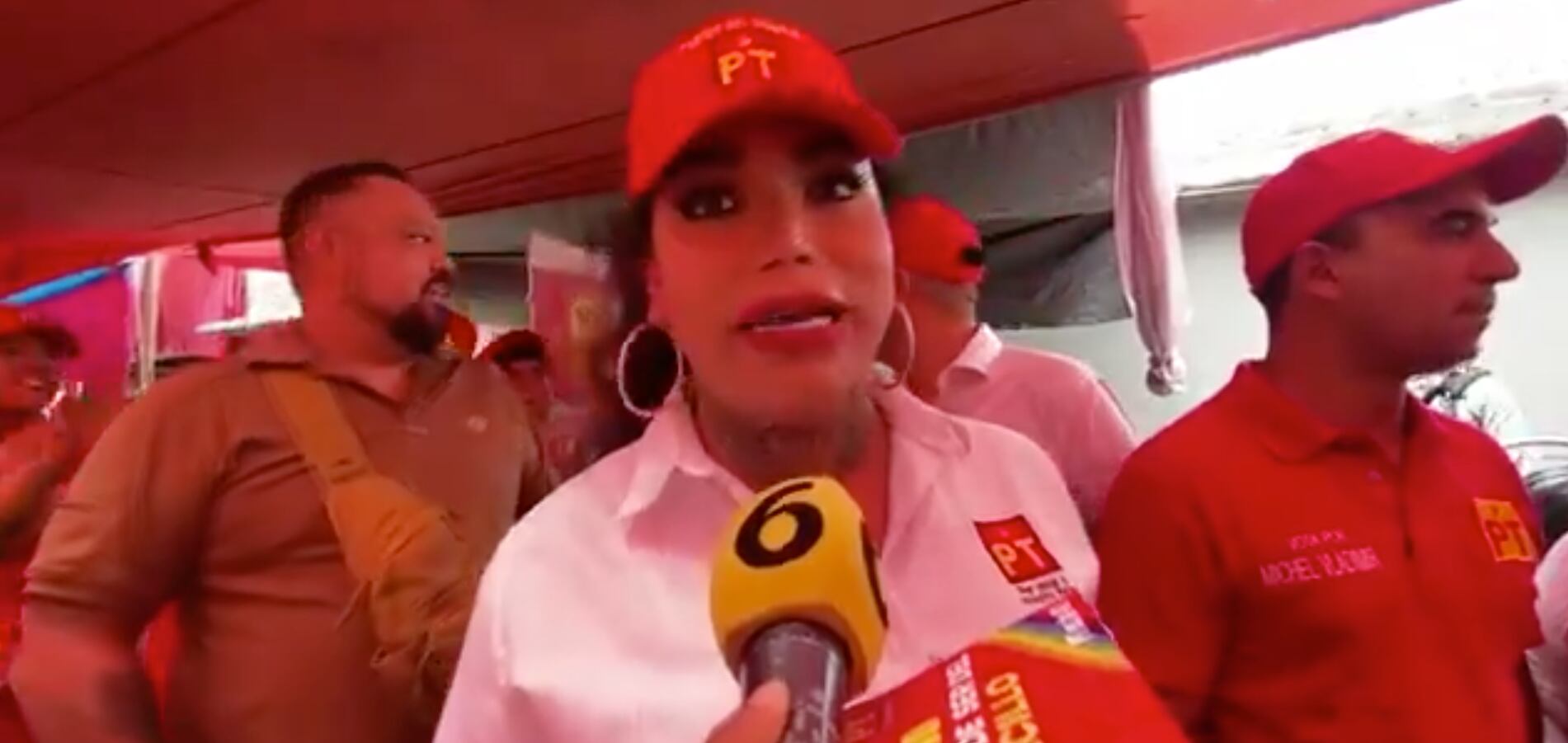 Así arrancó su campaña Paola Suárez de Las Perdidas