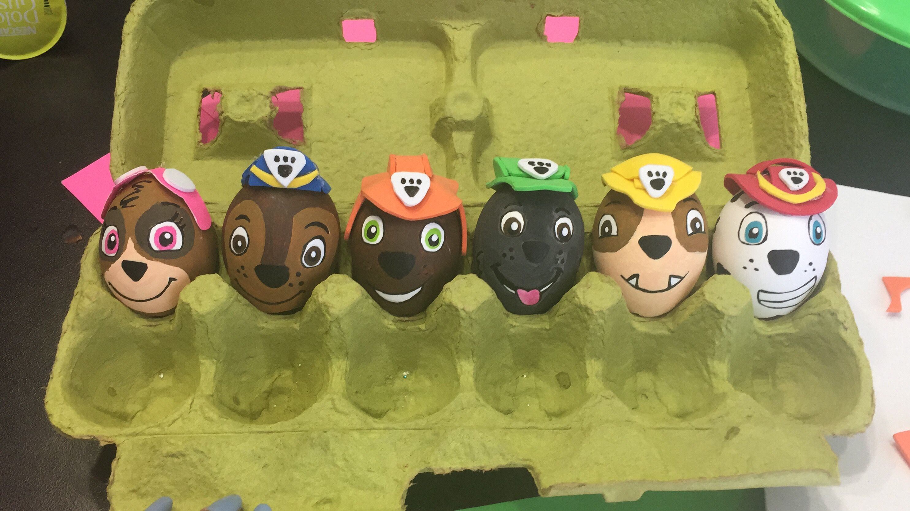 Huevos de Pascua de Paw Patrol