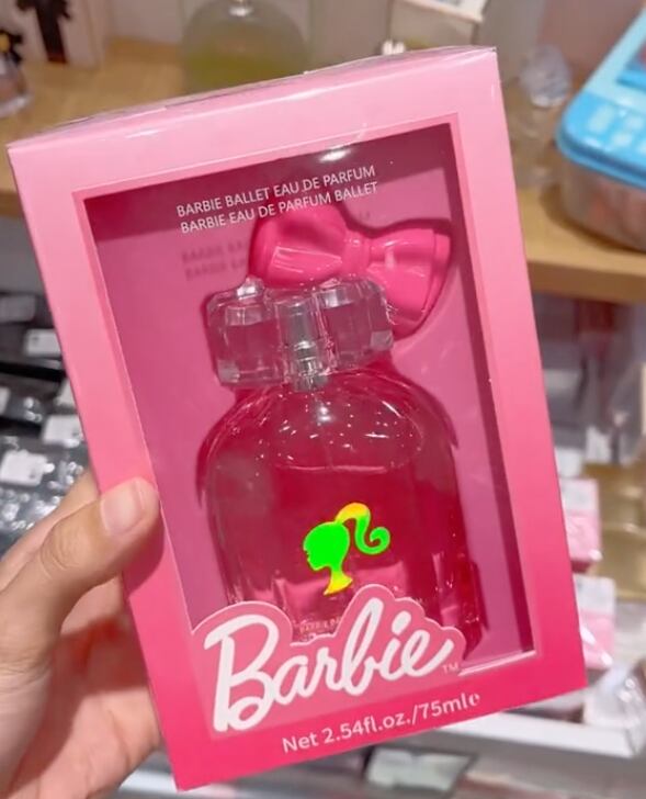 Perfume de Barbie en Miniso