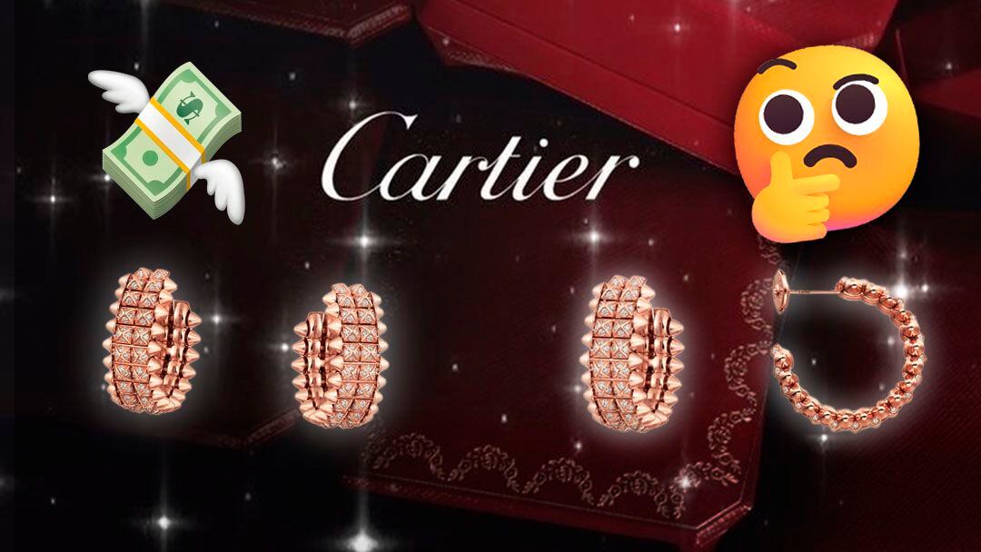 Cartier vende por error unos aretes de diamante a precio en oferta