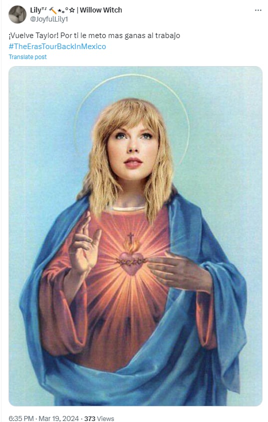 Memes de Taylor Swift por su regreso a Latinoamérica