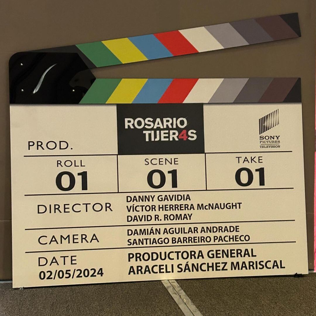 Producción de la nueva temporada de Rosario Tijeras, la serie protagonizada por Bárbara de Regil.