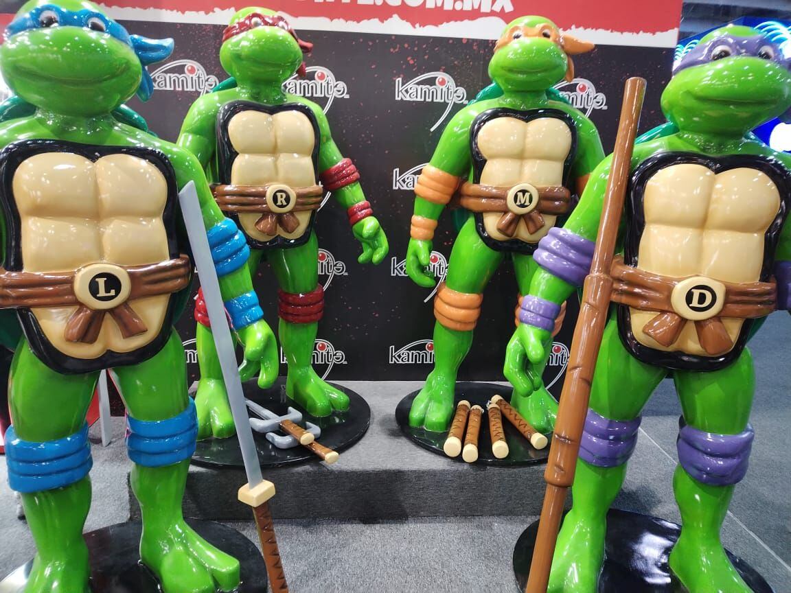 Las Tortugas Ninja en la CCXP 2024 México