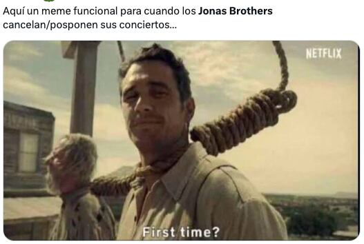 Los memes de la cancelación de los conciertos de los  Jonas Brothers en México