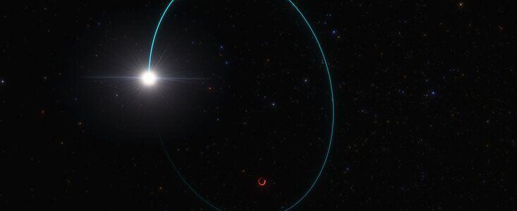 Descubren agujero negro 33 veces más grande que el Sol en nuestra galaxia