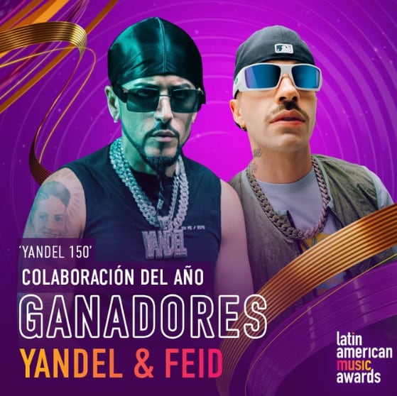 Yandel & Feid ganan a Colaboración Del Año