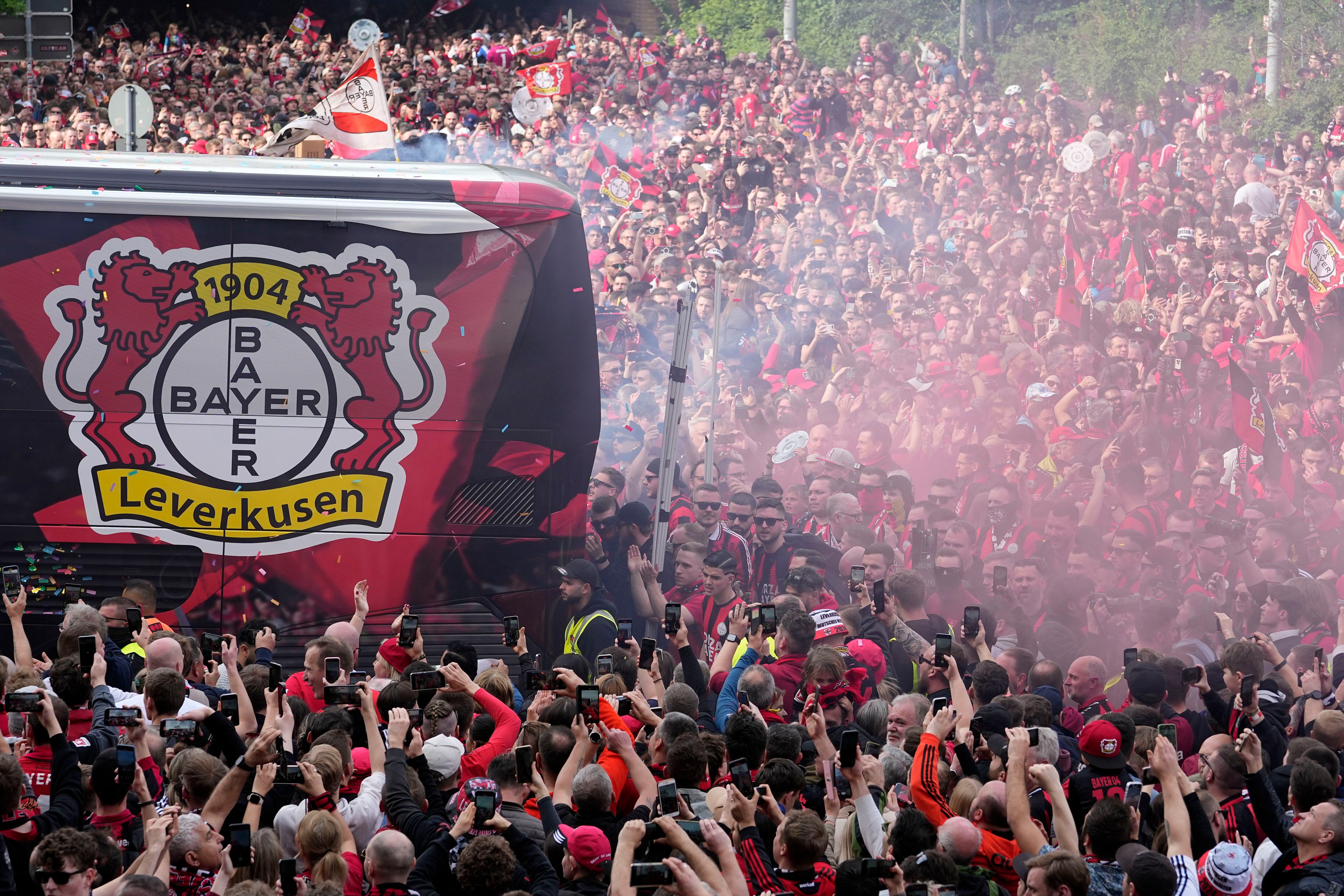 Bayer Leverkusen campeón de la Bundesliga
