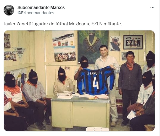 Inter de Milán y el EZLN