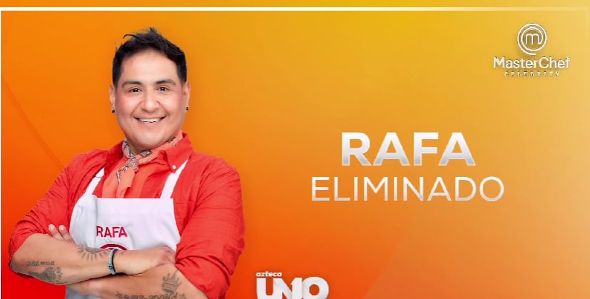Rafa Balderrama fue el noveno eliminado de MasterChef Celebrity 2024