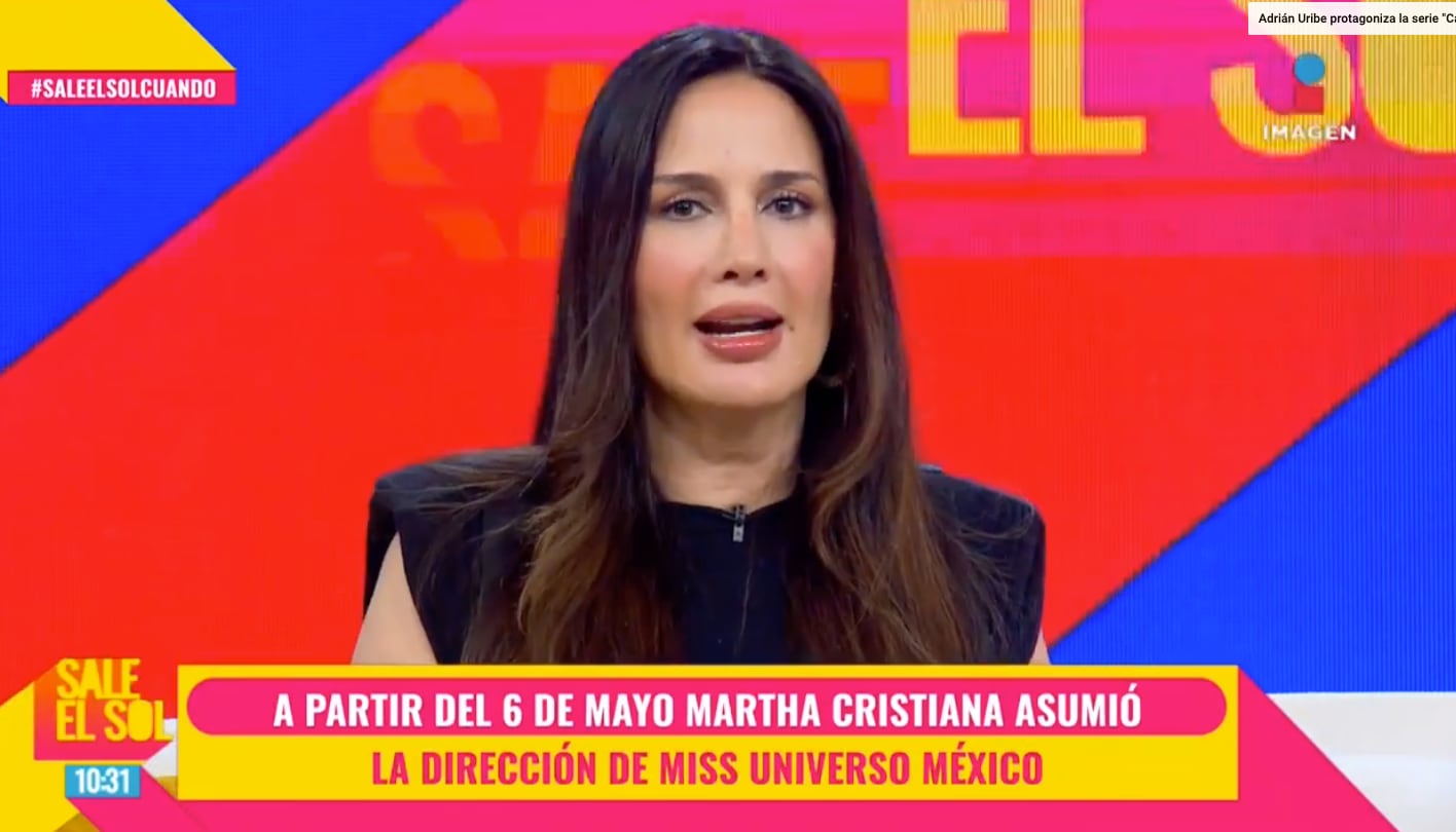 Martha Cristiana habla sobre su nuevo cargo en Miss Universo México.