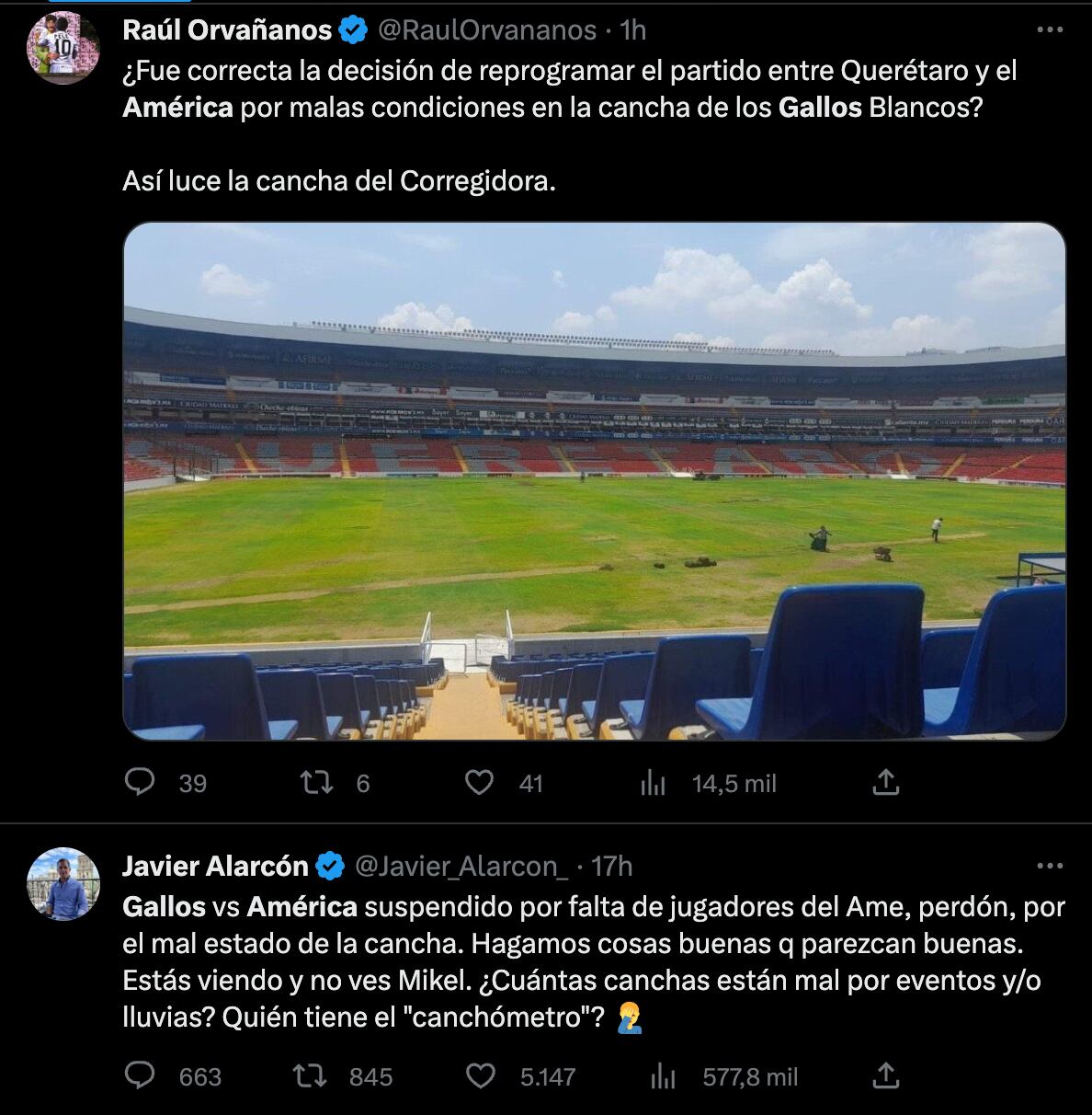 Cancha de La Corregidora del Querétaro FC