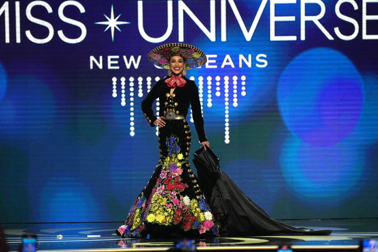 Irma Miranda usó un traje de mariachi para Miss Universo 2023
