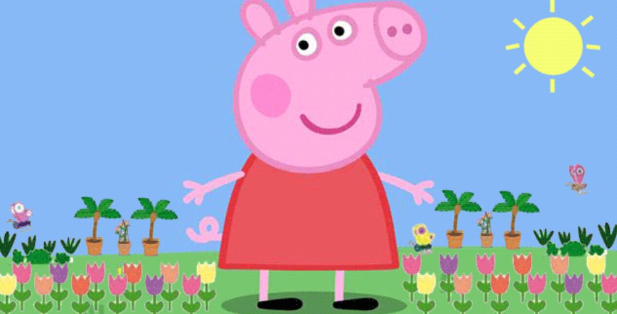 Peppa Pig en primavera