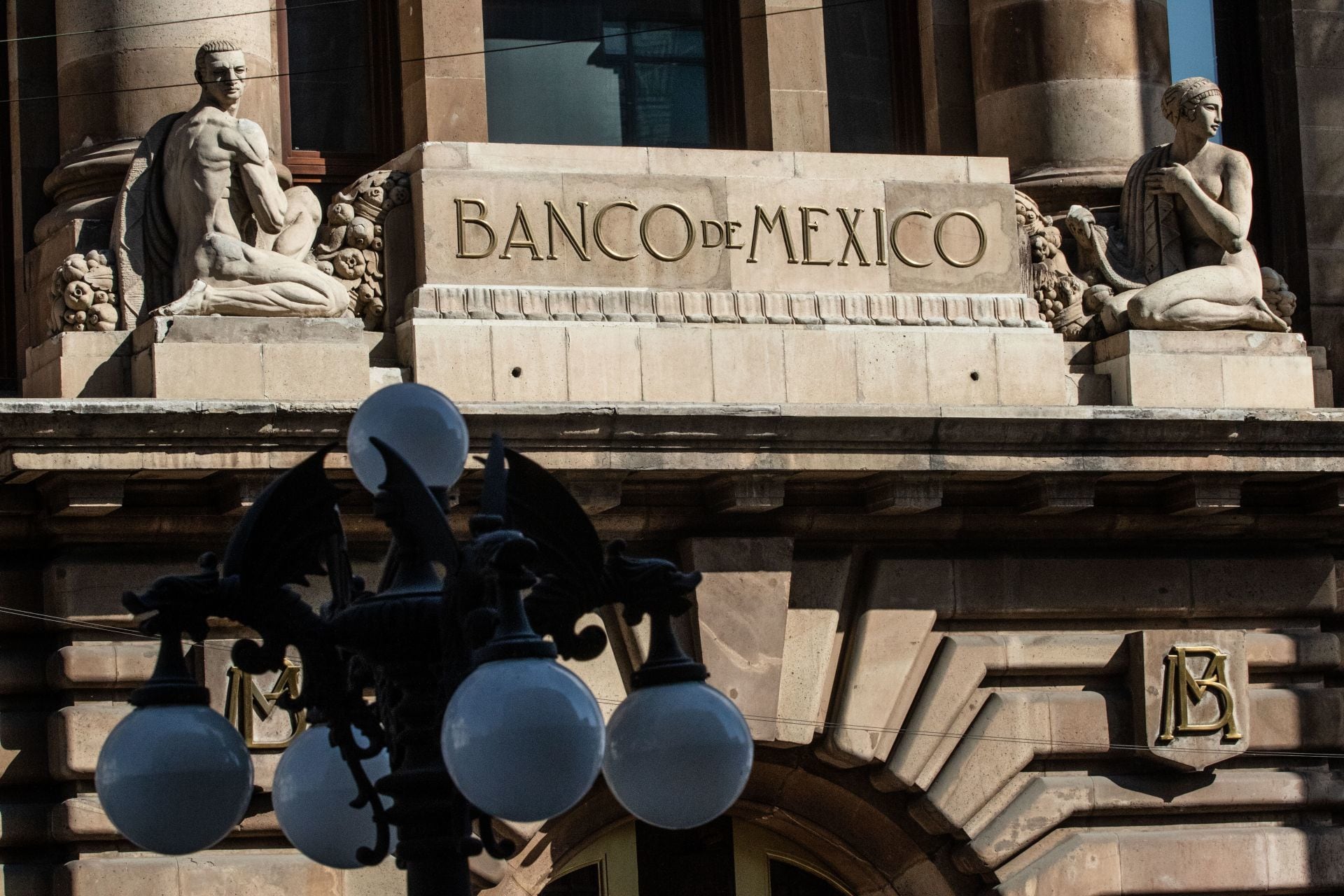 Banco de México (Banxico), en la calle 5 de Mayo en el Centro Histórico