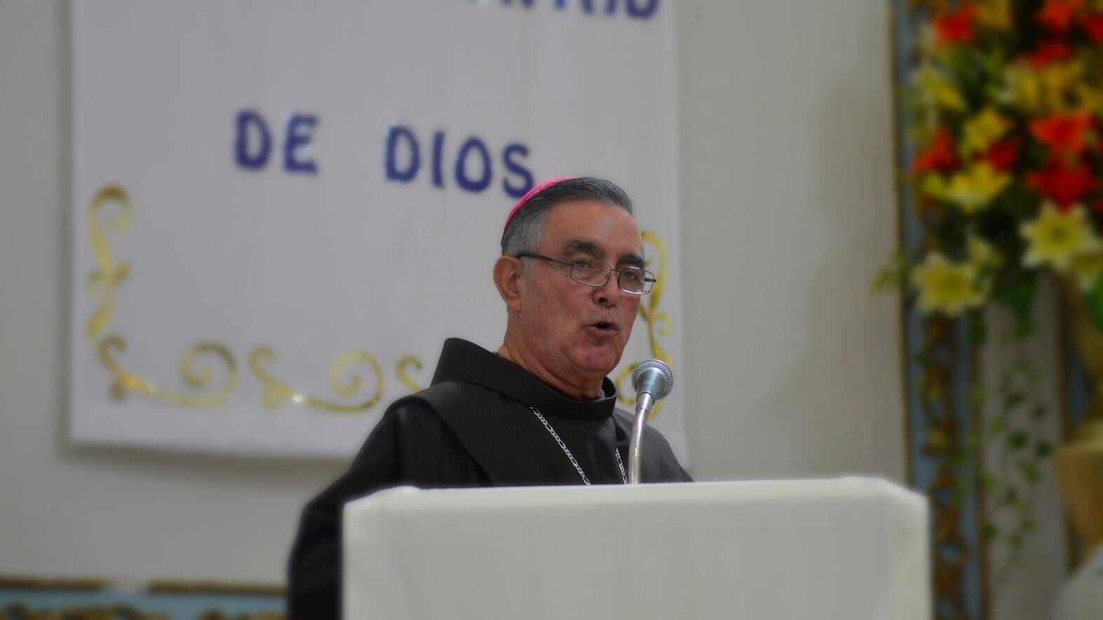 El Obispo Salvador Rangel Mendoza.