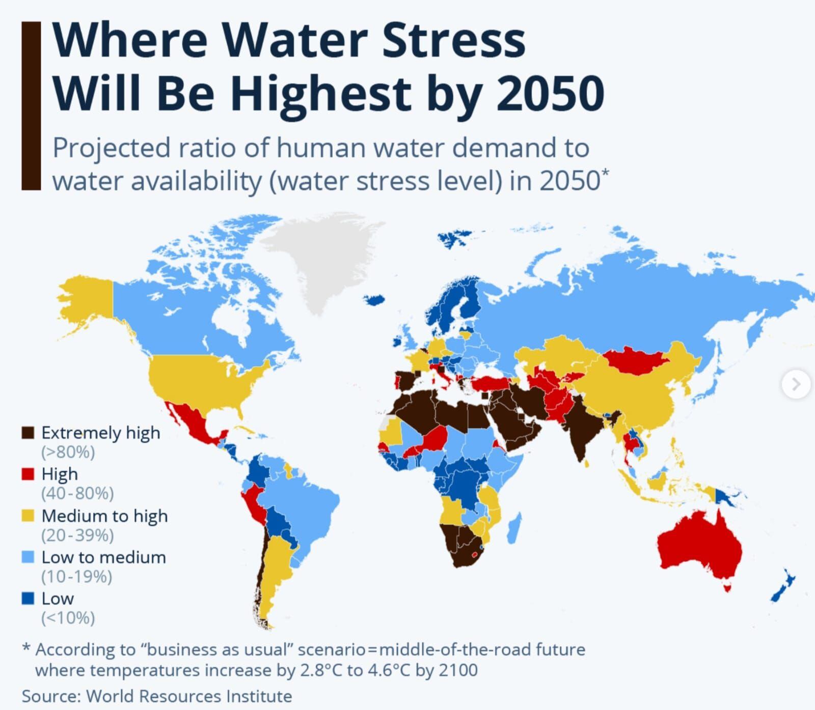IA aumenta el stress hídrico a nivel mundial