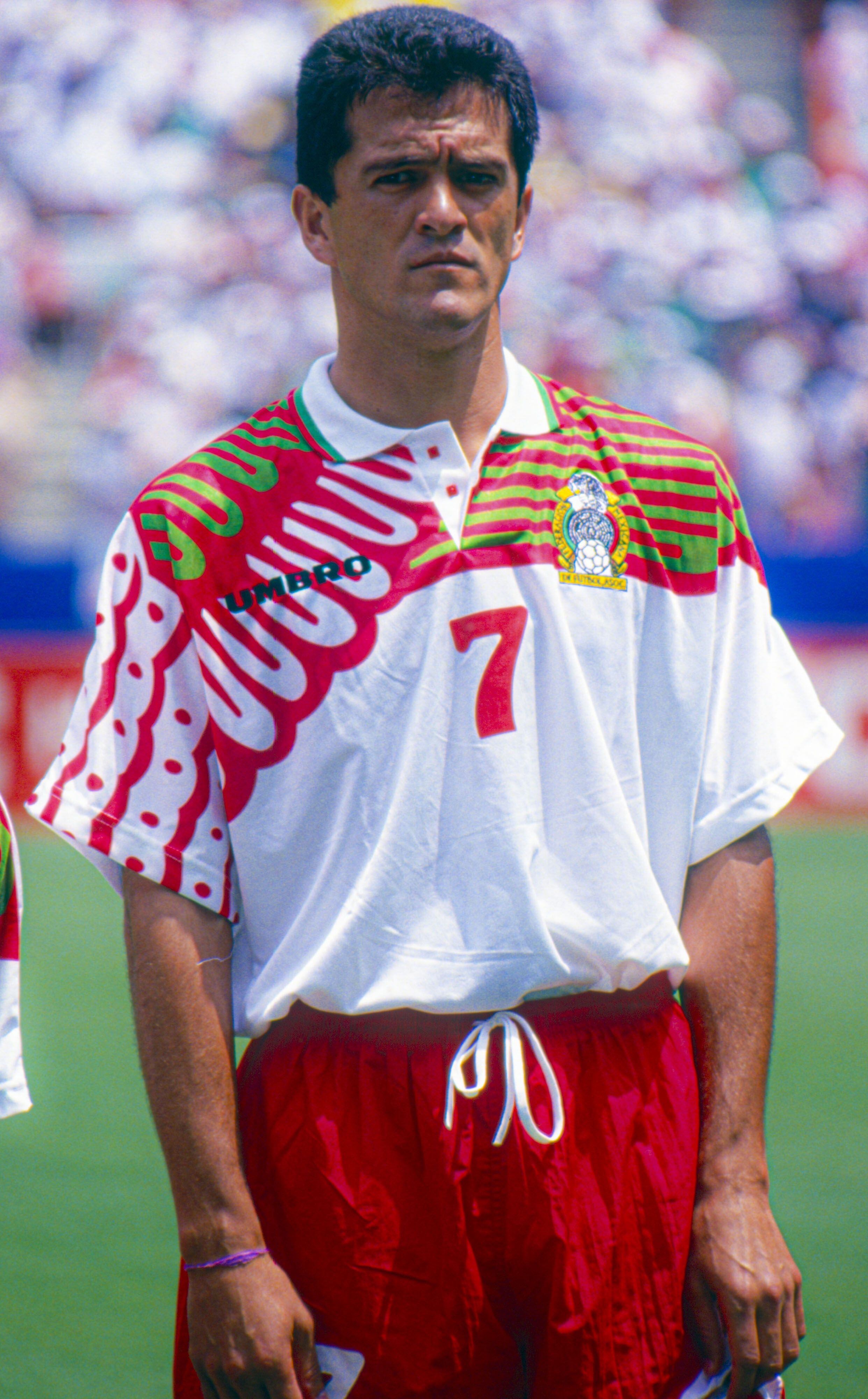 Carlos Hermosillo con la Selección Mexicana