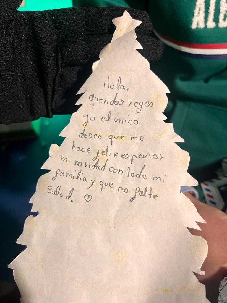 Carta de un niño a los Reyes Magos