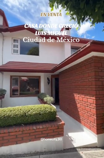 Ponen a la venta la casa donde creció Luis Miguel y este es su millonario precio