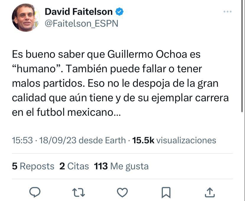 David Faitelson.