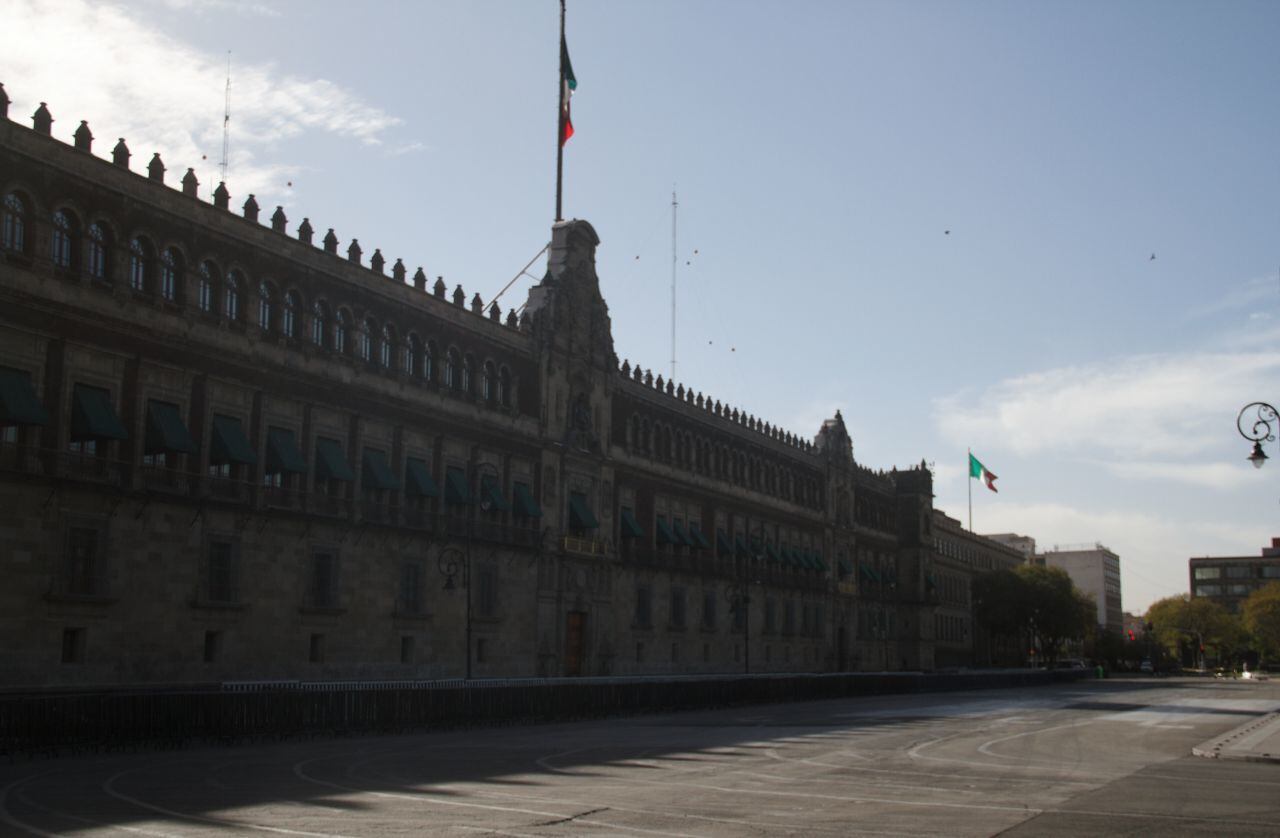 Palacio Nacional del gobierno de México