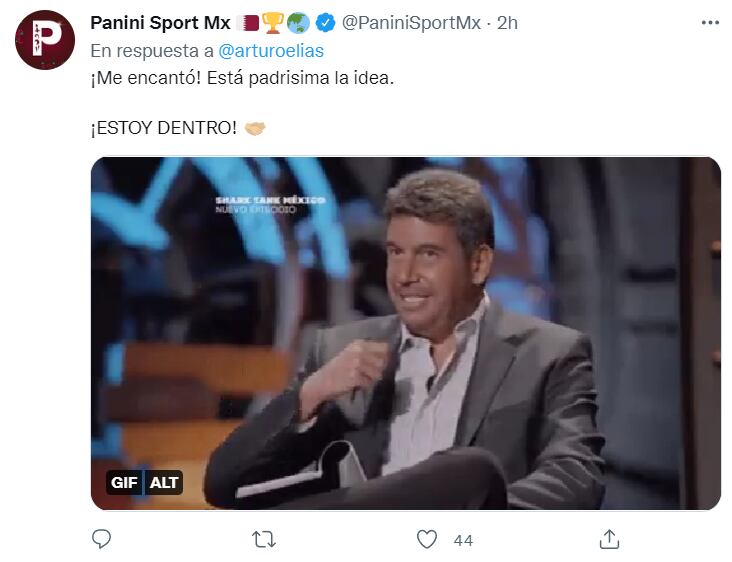Panini respondió a Arturo Elías Ayub por Mundial Qatar 2022