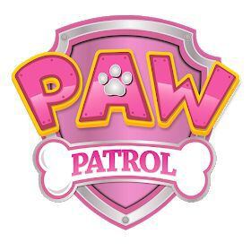 Logo rosa de Paw Patrol
