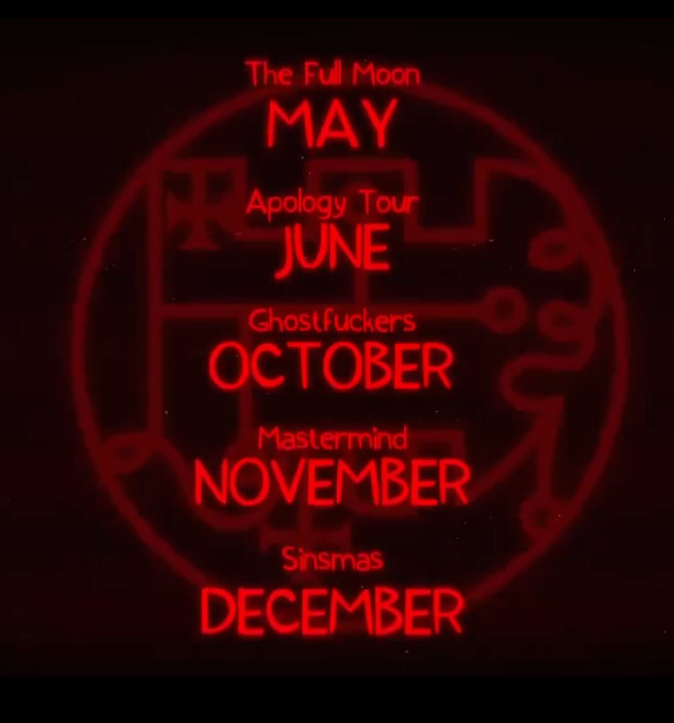 Calendario de la segunda temporada de Helluva Boss