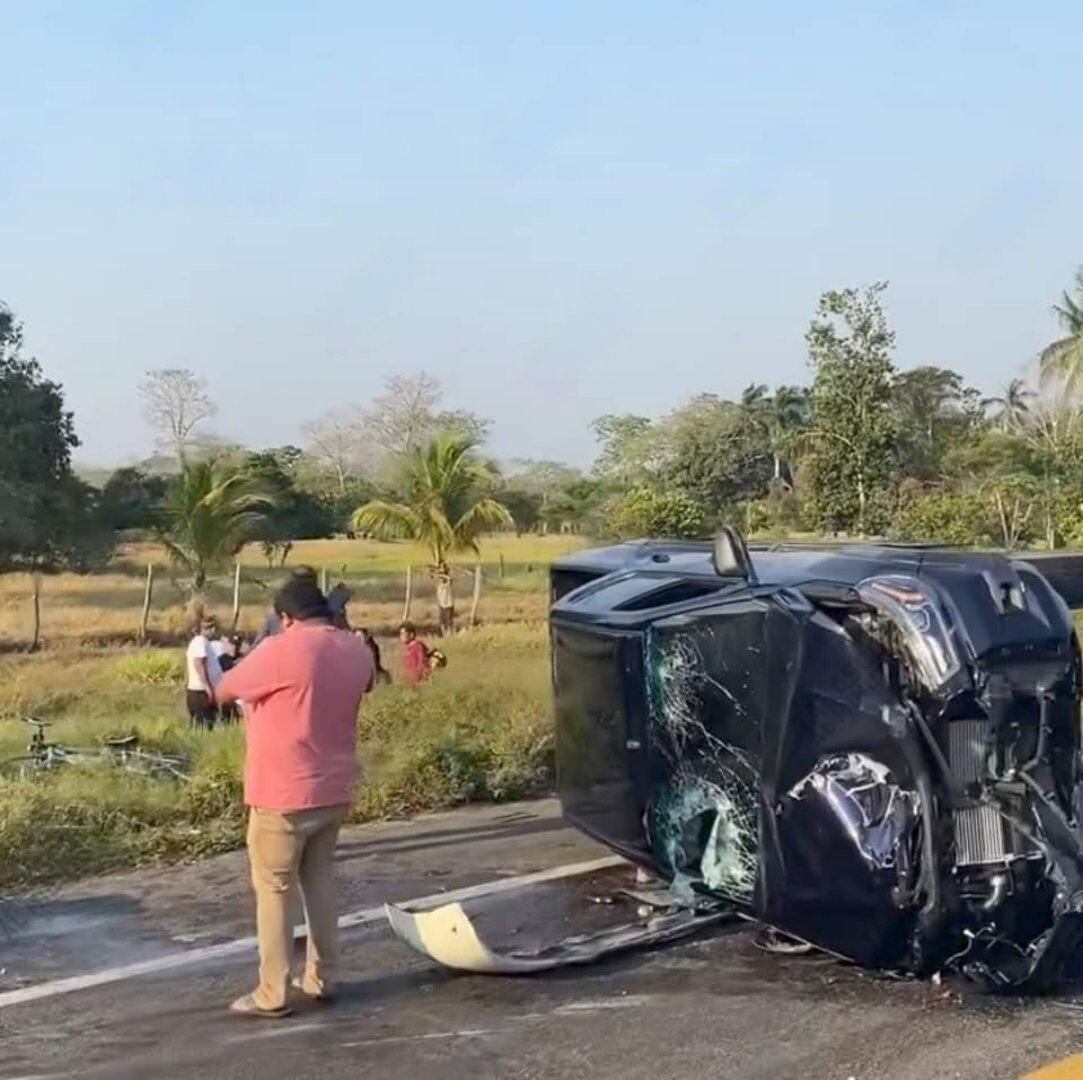 Carambola en carretera Villahermosa-Frontera dejó al menos 4 muertos en Tabasco