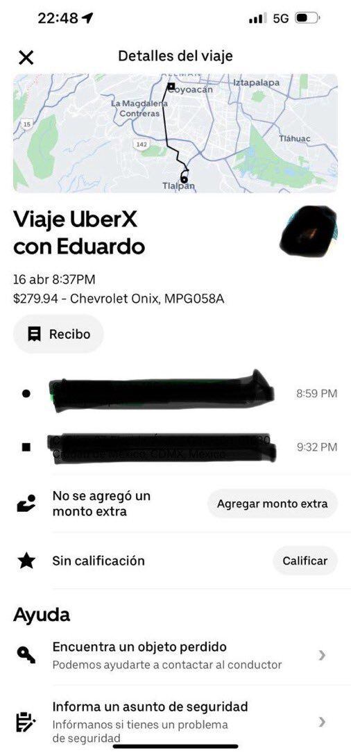 Caifanes denuncia robo de conductor de Uber.