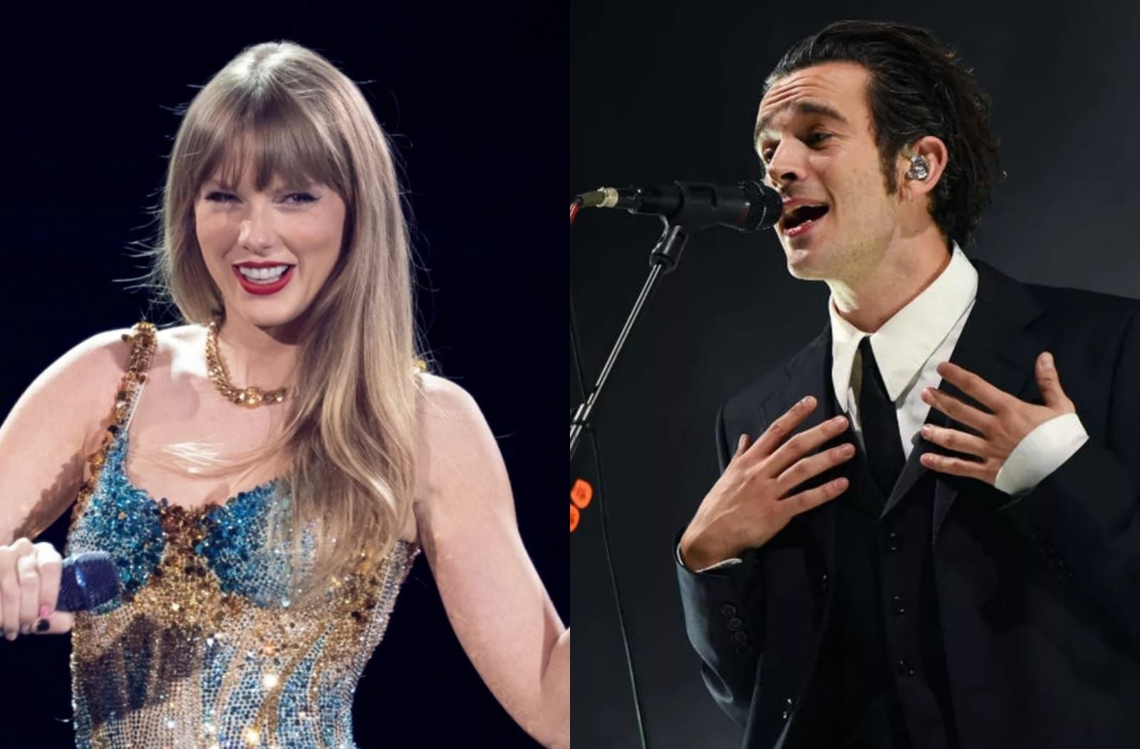Rumores aseguran que Taylor Swift y Matty Healy, vocalista de The 1975, están saliendo