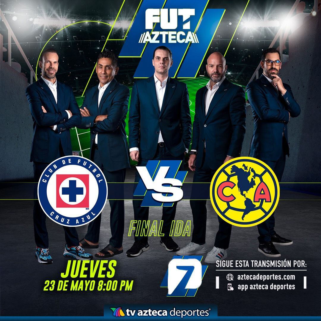 Christian Martinoli y Luis García transmitirán la Final de la Liga MX entre América y Cruz Azul