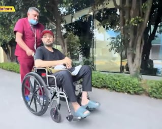Ricardo Casares deja el hospital