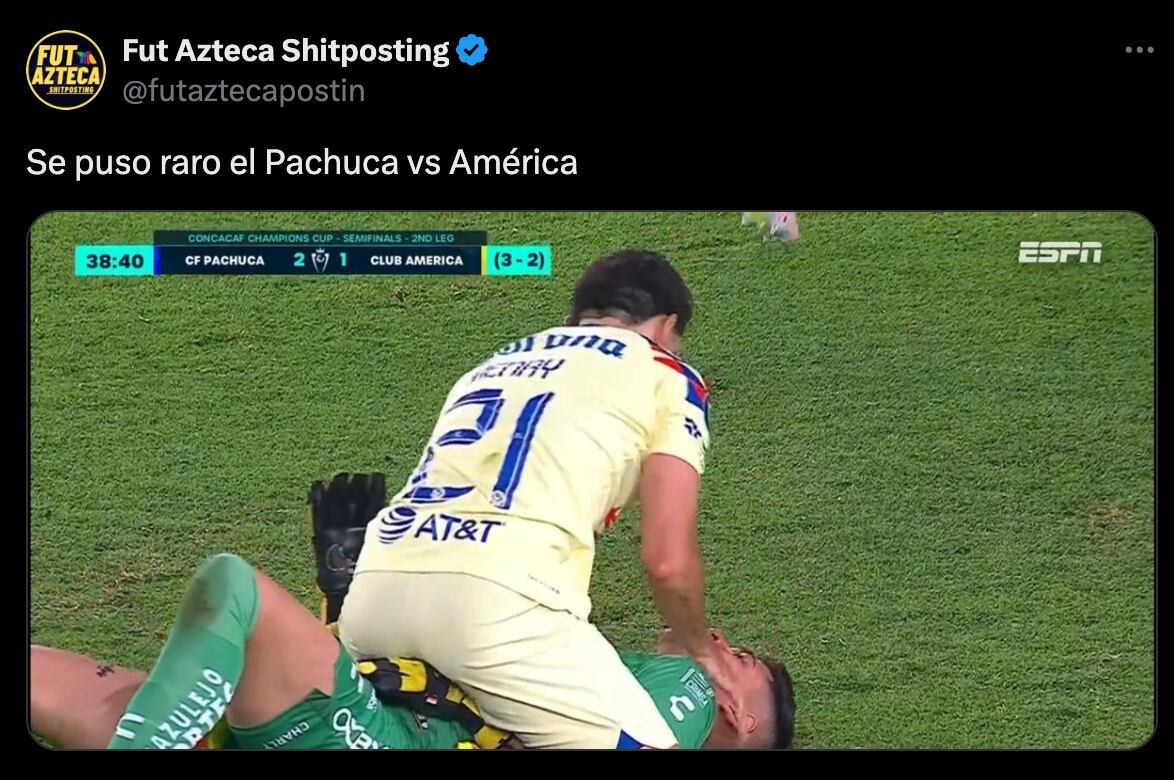 Se puso raro el América vs Pachuca
