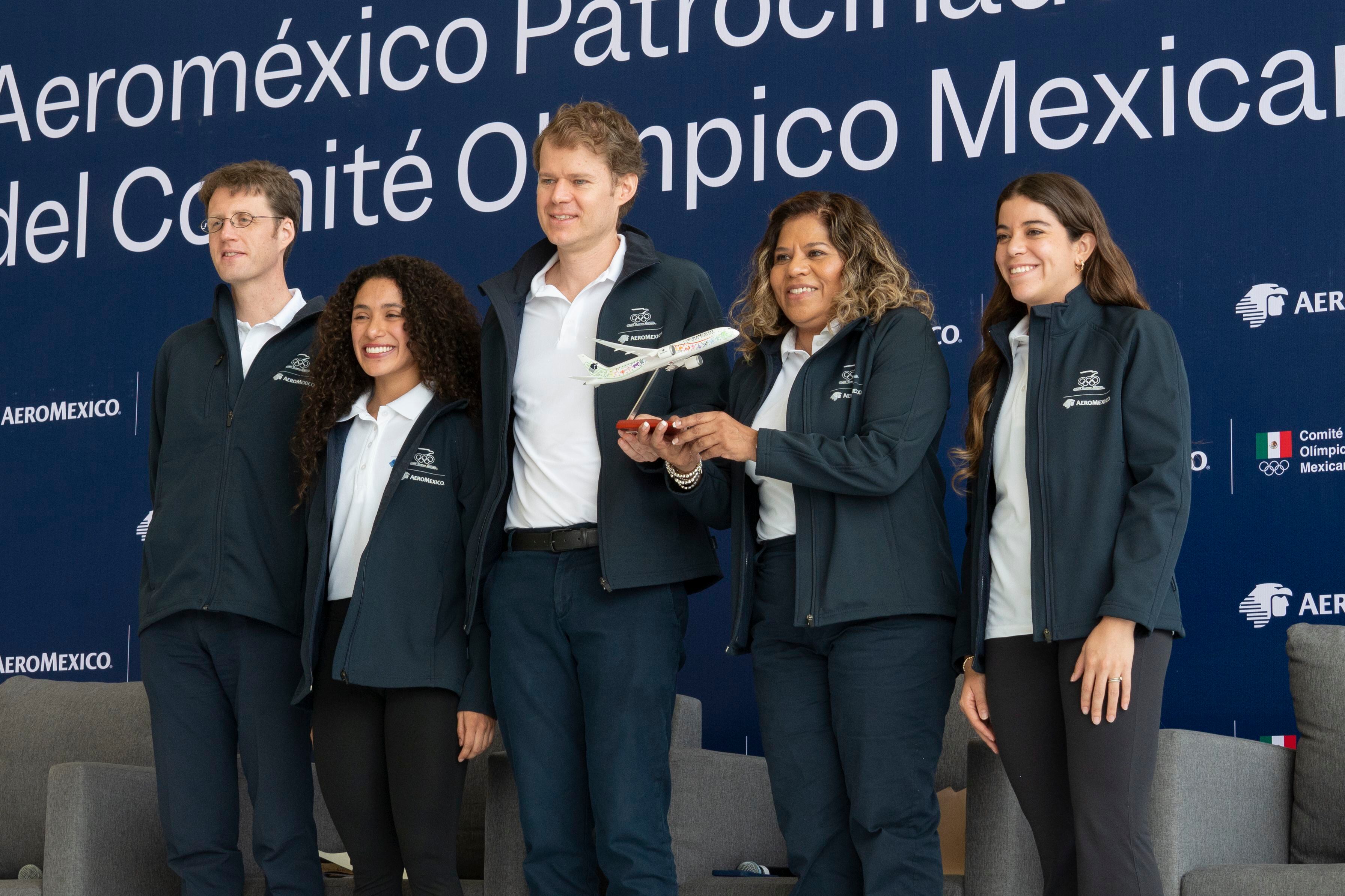 Aeroméxico, patrocinador oficial del Comité Olímpico Mexicano