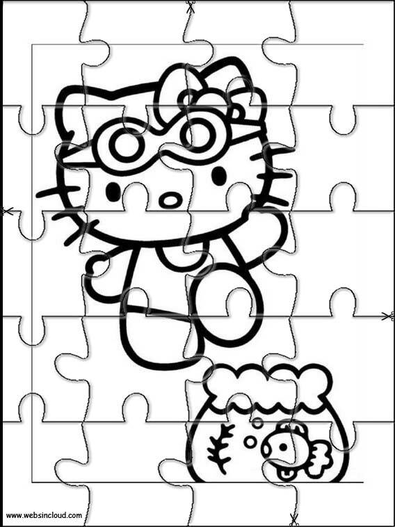 Rompecabezas de Hello Kitty