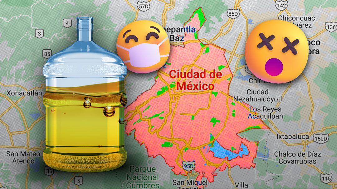 Agua en Benito Juárez y Álvaro Obregón estaría contaminada con diésel