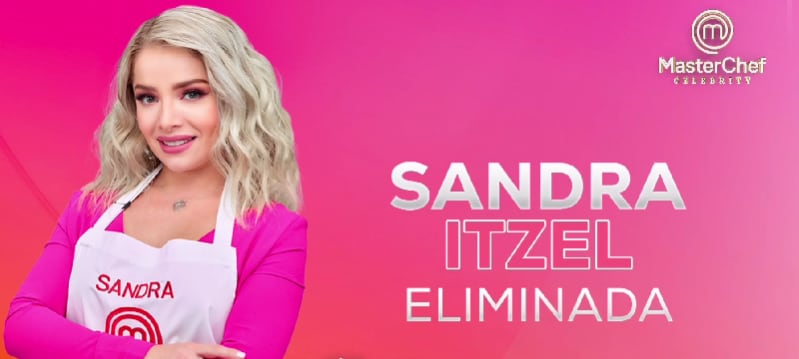 Sandra Itzel fue la sexta eliminada de MasterChef Celebrity 2024